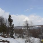 Вся пойма Двины была затоплена