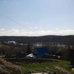 река Кехта, половодье 2020 года